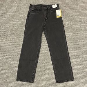 H&M Boys 14 Straight Jeans Dark Wash Black Pants US 14 UK 11-12 Cool Stylish